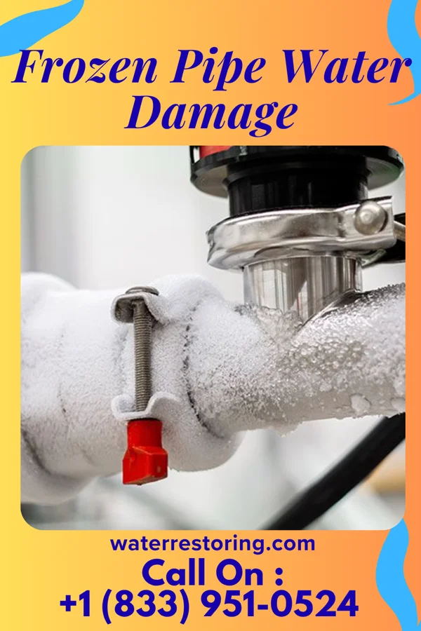 Frozen Pipe Water Damage in Aurora, MO